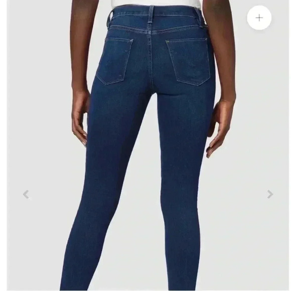 Hudson Dark Wash Skinny Jeans Niko Midrise Ankle NWOT Stretchy Size 32 Women’s - Picture 2 of 12